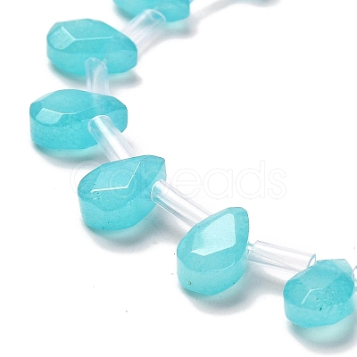 Dyed Natural Amazonite Beads Strands G-Q167-A11-02-1