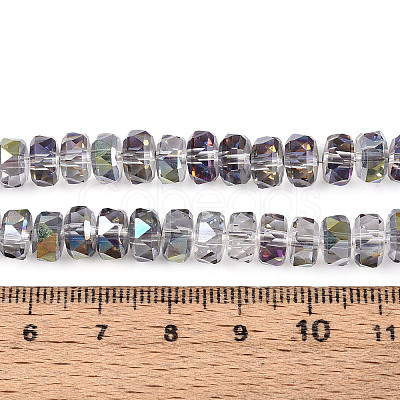 Electroplate Glass Beads Strands EGLA-T021-20D-1
