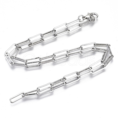 Brass Paperclip Chains MAK-S072-14B-P-1