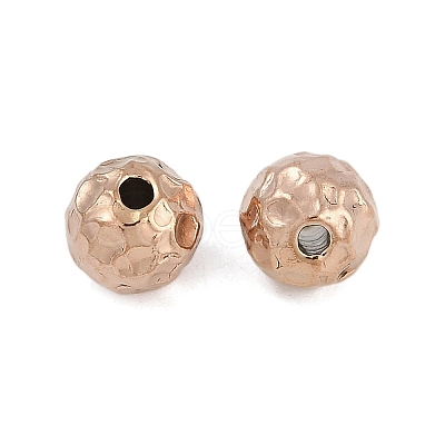 Textured 316 Surgical Stainless Steel Beads STAS-M106-01E-RG-1