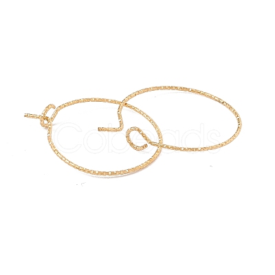 Ion Plating(IP) 316 Surgical Stainless Steel Hoop Earrings Findings X-STAS-D183-02G-01-1