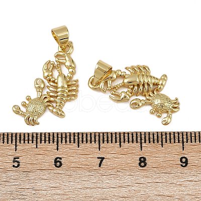 Brass Pendants KK-I358-057G-02-1