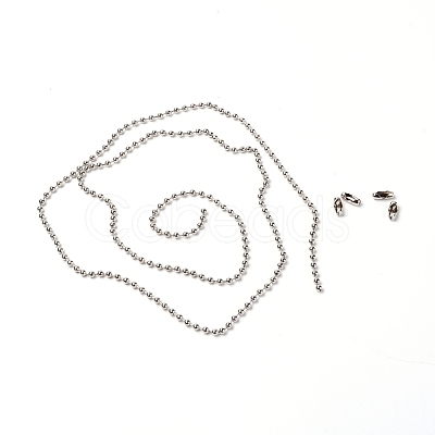 Iron Ball Chain CH-WH0004-04B-AB-1