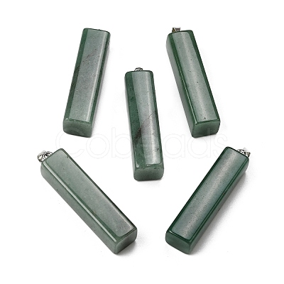 Natural Green Aventurine Big Pendants G-F820-03P-06-1