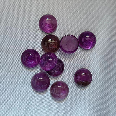 Natural Amethyst Cabochons X-PW-WG66059-35-1