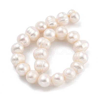Natural Cultured Freshwater Pearl Beads Strands PEAR-C003-15C-1