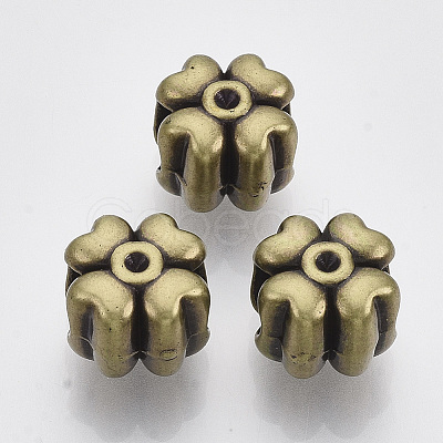 CCB Plastic European Beads CCB-S163-092AG-1