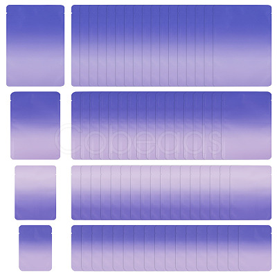 72Pcs 4 Styles Two Tone Rectangle Plastic Gift Bags OPP-TA0001-15C-1