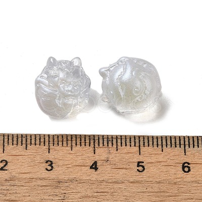 Transparent Glass Beads GLAA-D025-05K-1