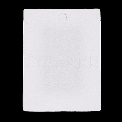 100Pcs Paper Jewelry Necklace Display Cards CDIS-NH0001-01C-1