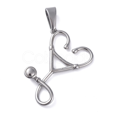 Tarnish Resistant 304 Stainless Steel Pendants STAS-I127-091P-1