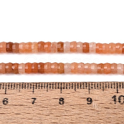 Natural Red Aventurine Beads Strands LS-G-Q606-46A-06-1