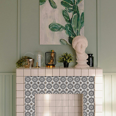Waterproof PVC Tile Stickers DIY-WH0454-034-1