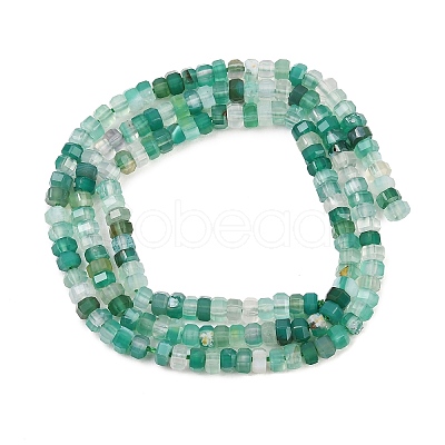 Natural Agate Beads Strands G-G345-C34-2x4mm-1
