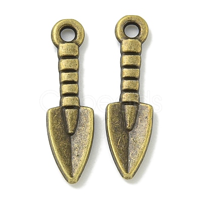 Tibetan Style Alloy Pendants TIBE-I026-6008AB-1