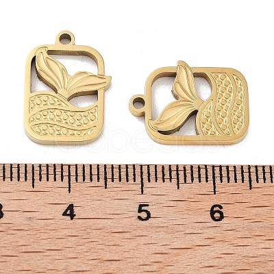 Ion Plating(IP) 304 Stainless Steel Pendants STAS-I309-10G-1