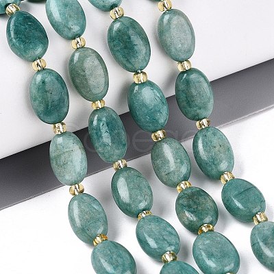 Natural Amazonite Beads Strands G-Q608-23-1