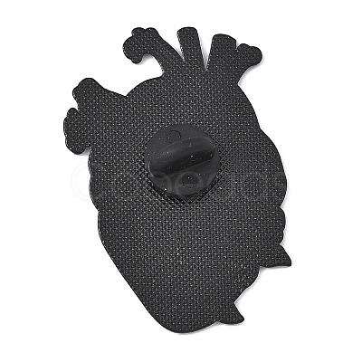Floral Heart Enamel Brooches AL-I001-02EB-04-1