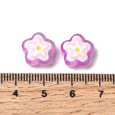 Handmade Glass Enamel Beads GLAA-K070-03F-1