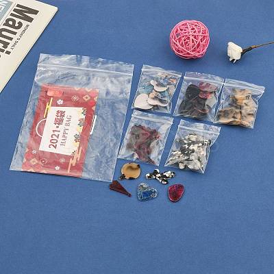 2021 Lucky Bag! Random 5 Styles Cellulose Acetate(Resin) Lucky Bag! DIY-LUCKYBAY-67-1
