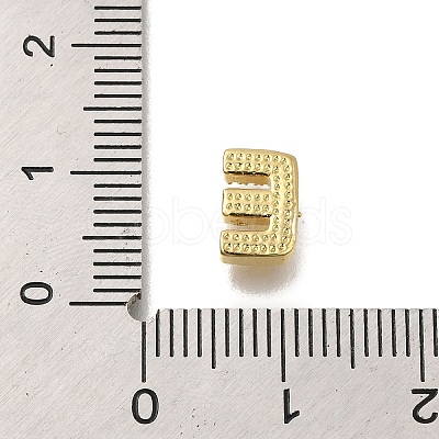 Rack Plating Brass Micro Pave Clear Cubic Zirconia Beads X-KK-G500-30G-E-1