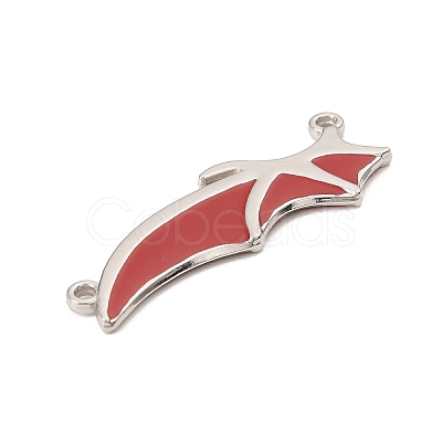304 Stainless Steel Enamel Connector Charms STAS-Z199-07P-02-1