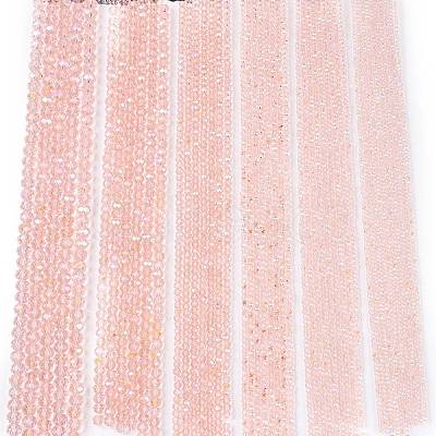 Electroplate Glass Beads Strands EGLA-A044-T8mm-L22-1