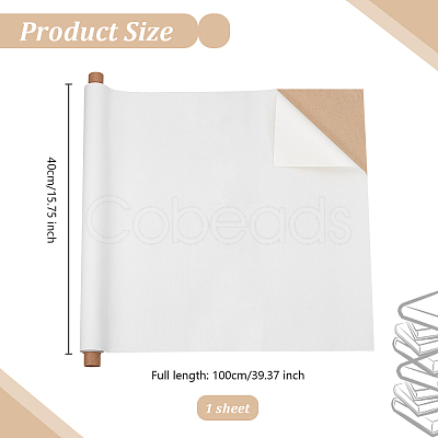 1Pc Rectangle Polyester Fiber Fabric DIY-OC0012-88B-1