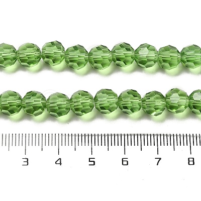 Transparent Glass Beads X-EGLA-A035-T8mm-D11-1