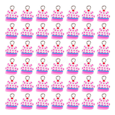 100Pcs Handmade Polymer Clay Charms CLAY-TA0001-96A-1