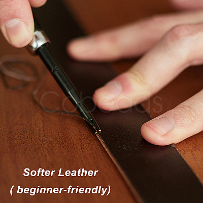 3 Rolls 3 Colors Flat PU Leather Cord LC-GF0001-15A-1