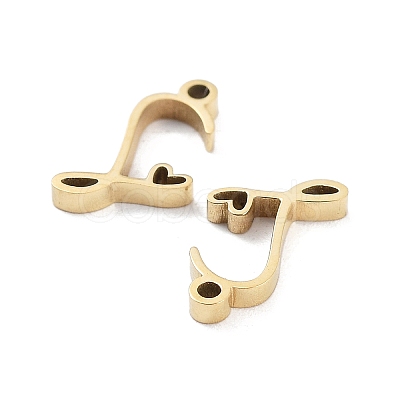 304 Stainless Steel Charms STAS-M327-02G-S-1