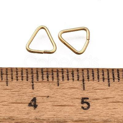 Ion Plating(IP) 304 Stainless Steel Adjuster Triangle Buckles STAS-F311-11G-01A-1