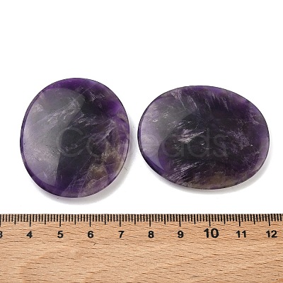 Natural Amethyst Cabochons G-A258-01E-1