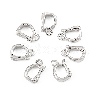 SHEGRACE Brass Fold Over Clasps XGR0145P-162P-1