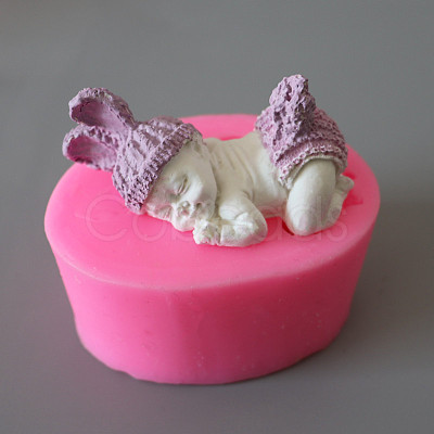 DIY Food Grade Silicone Molds LS-AJEW-D040-04-1