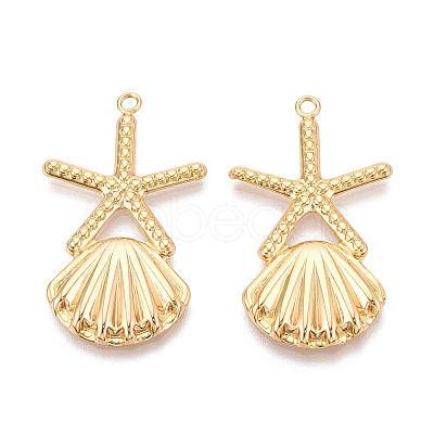 Brass Pendants KK-N263-120D-G-1