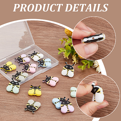 Bees Silicone Knitting Needle Point Protectors FIND-BC0005-33-1