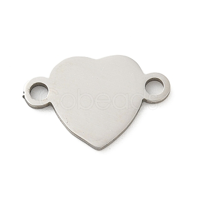 201 Stainless Steel Laser Cut Connector Charms STAS-R133-02P-09-1