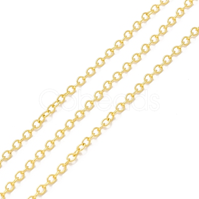 Brass Cable Chains CHC-D030-03G-RS-1