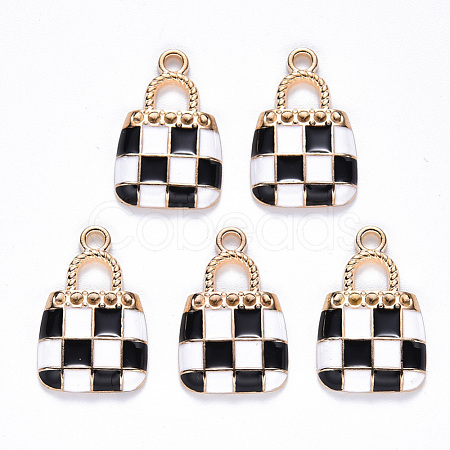 Alloy Enamel Pendants X-ENAM-N054-006C-1