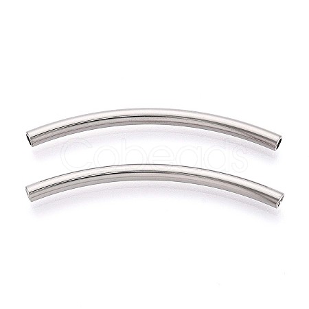 304 Stainless Steel Tube Beads STAS-T065-19P-1