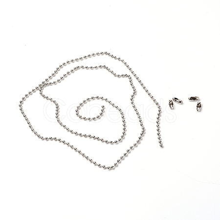 Iron Ball Chain CH-WH0004-04B-AB-1