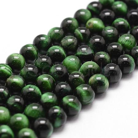 Natural Tiger Eye Bead Strands G-D840-54-8mm-01-1