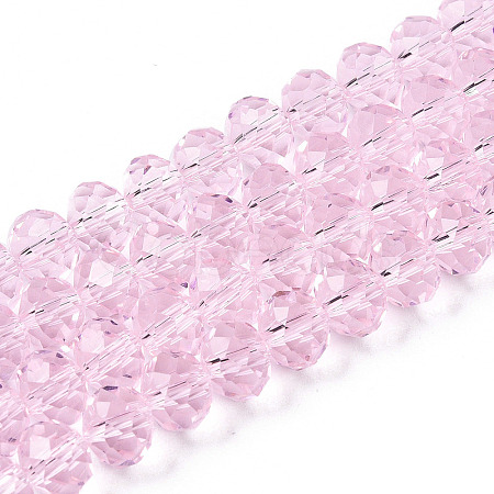 Glass Beads Strands EGLA-A034-T6mm-D10-1