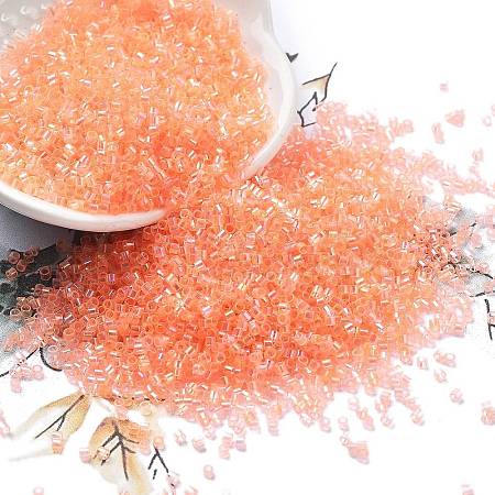 Transparent Colours Glass Seed Beads SEED-H003-01B-1