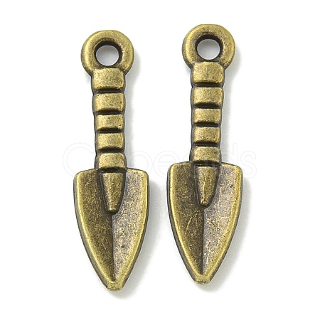 Tibetan Style Alloy Pendants TIBE-I026-6008AB-1