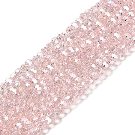 Transparent Glass Beads EGLA-A035-T4mm-B20-1
