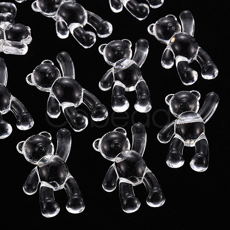 Transparent Acrylic Beads MACR-S373-01B-205-1