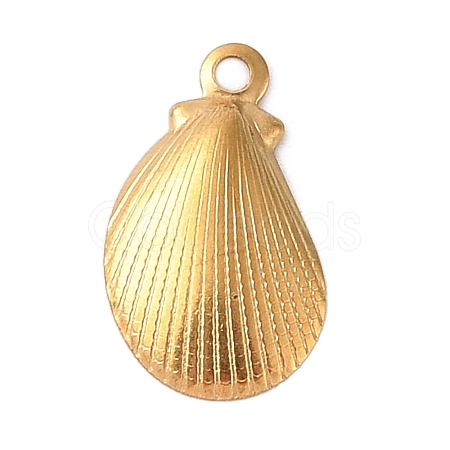 304 Stainless Steel Charms Ion Plating(IP) STAS-M061-01G-03-1